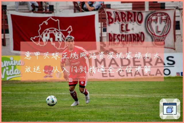 意甲买球正规网站资深玩家福利大放送，从入门到精通全方位讲解